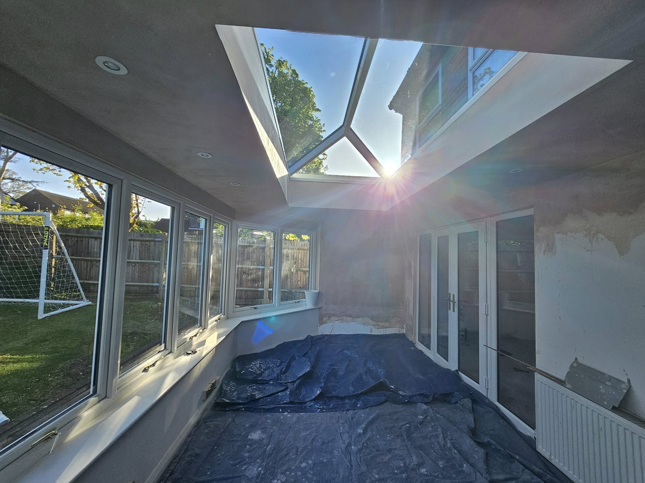 Orangery with skylights